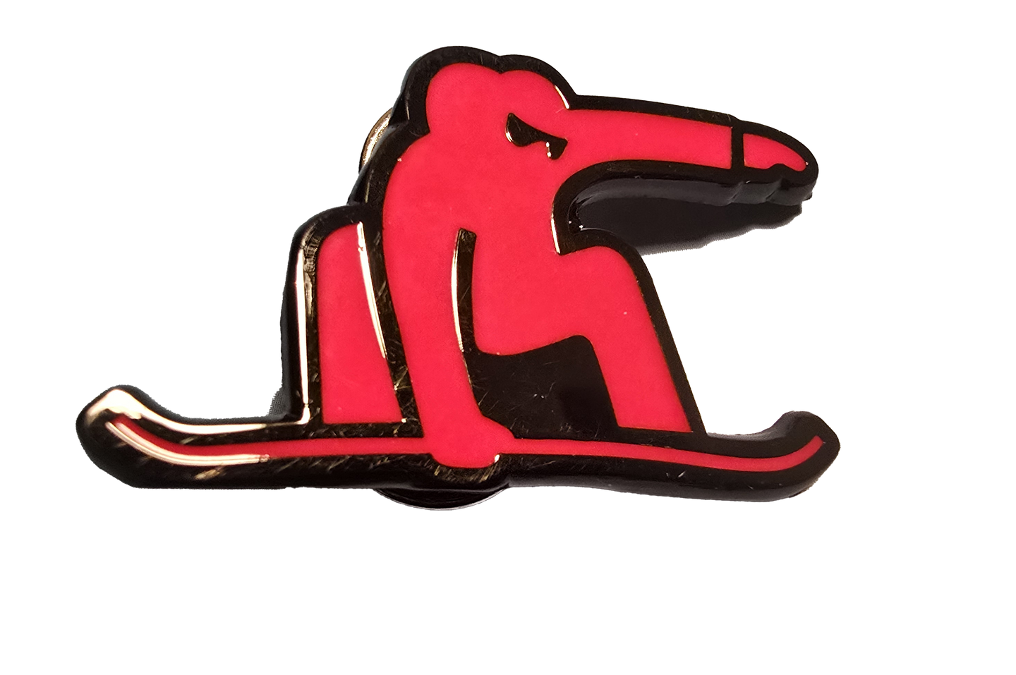 Collectors Edition: Custom Skier and Snowboarder Hard Enamel Lapel Pins