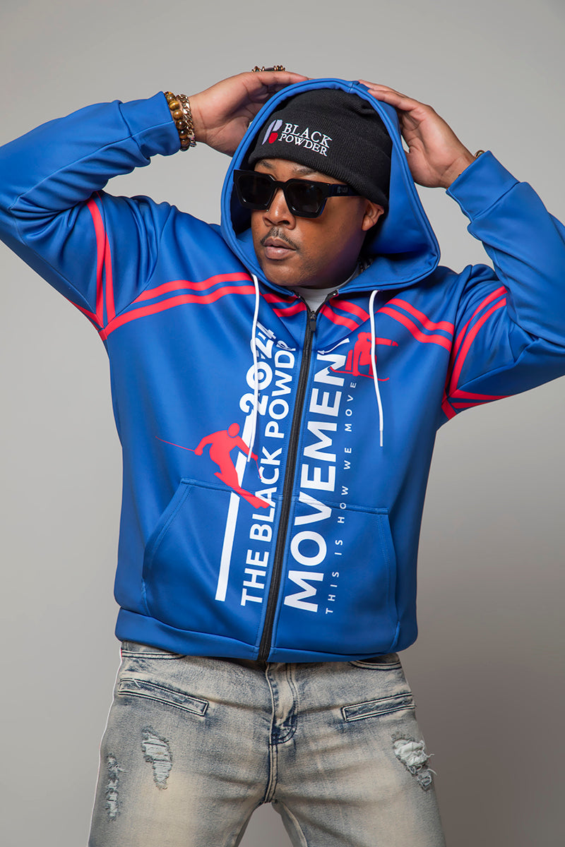 Olympic Style Jacket with Hood