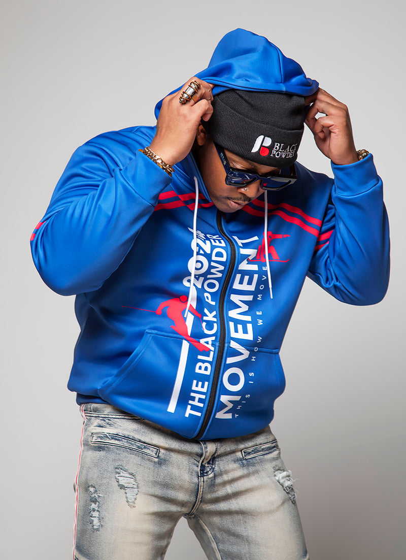 Olympic Style Jacket with Hood