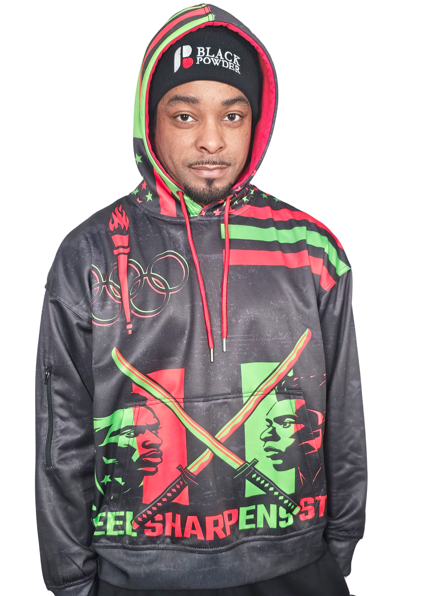 Steel Sharpens Steel Jacket with Hood