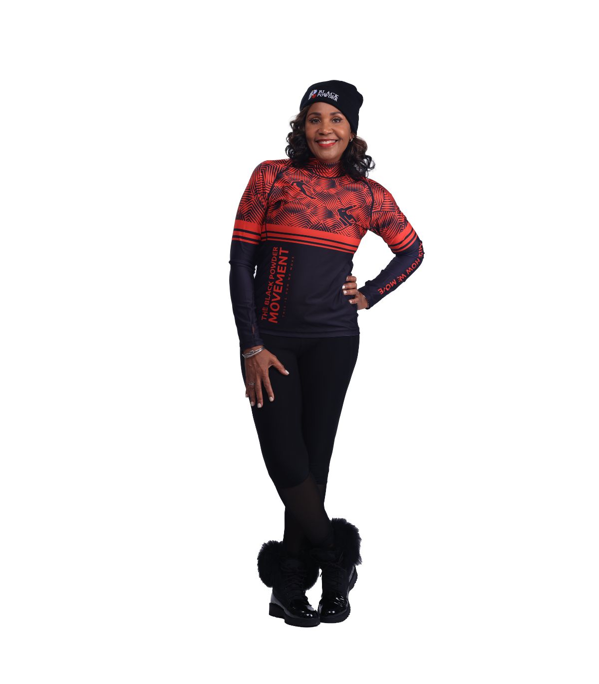 Red & Black Geo (Women)